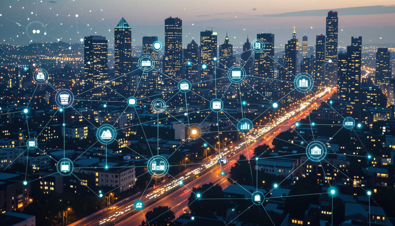 Smart city development uses technology to create cycles of rapid improvement, enhancing efficiency and sustainability. These cycles drive innovation in urban planning, boost economic growth, and foster personal growth for residents through better living conditions.