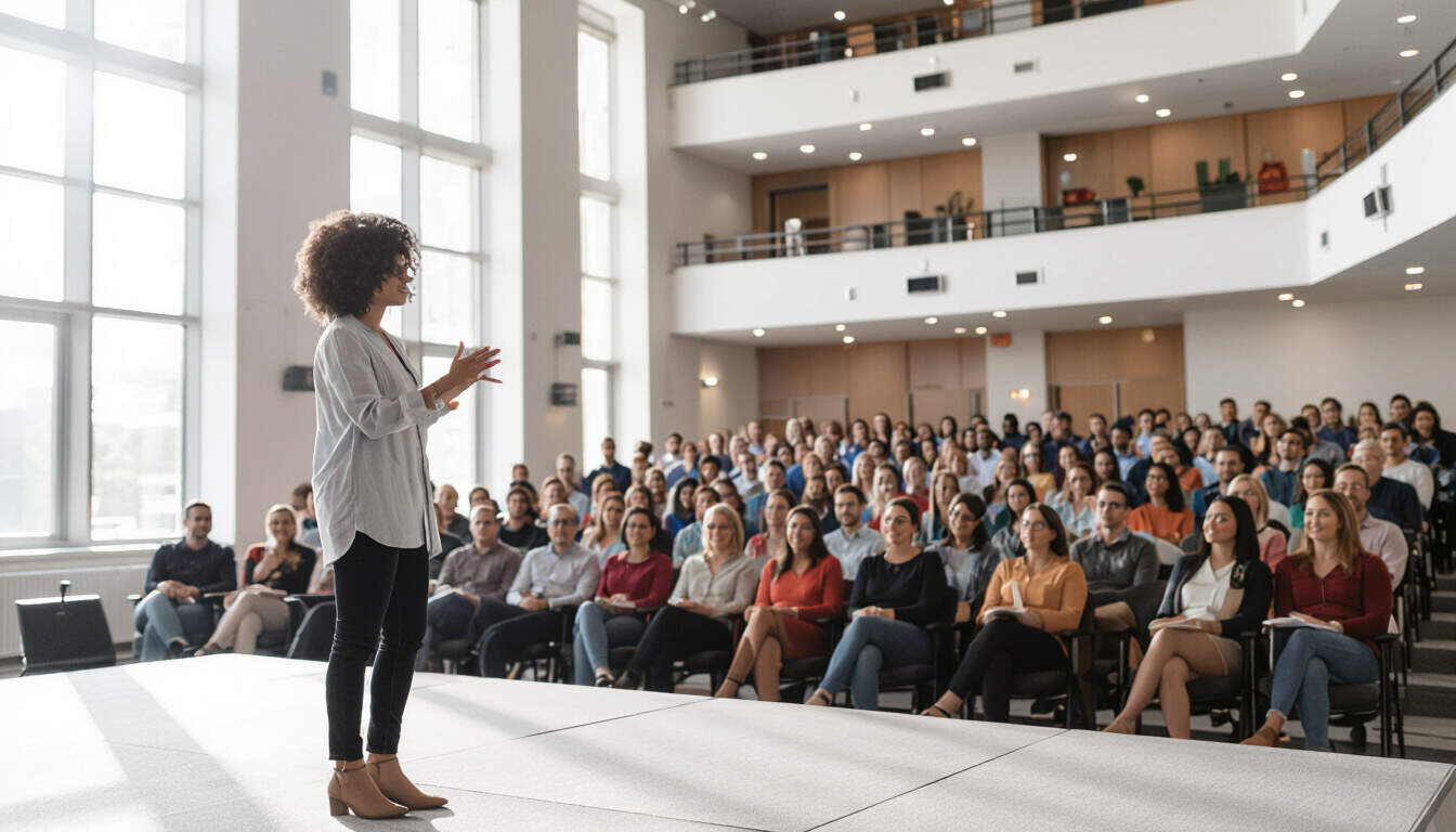Explore how exponential feedback cycles transform public speaking skills, leading to rapid personal and professional growth. This approach integrates technology and business strategies for sustained improvement, ideal for entrepreneurs and scientists seeking edge in communication.
